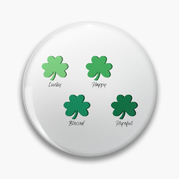 Item preview, Clover, Lucky, Good Luck, Clover, Shamrock, Happy, Hopeful, Lucki, St Patrick's Day designed and sold by SunsetDetour.