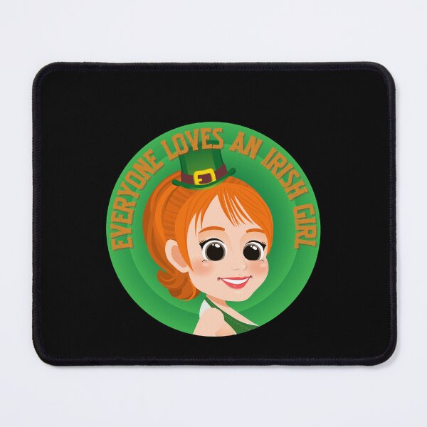 Item preview, Shamrockin' St. Patrick's Day: Everyone Loves an Irish Girl designed and sold by ElLocoMus.