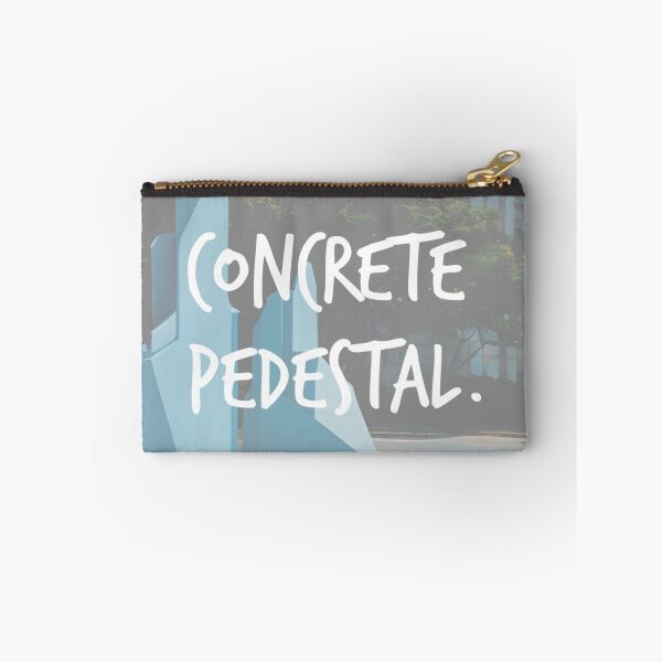 Item preview, concrete pedestal. designed and sold by Bethan Rose Studio.