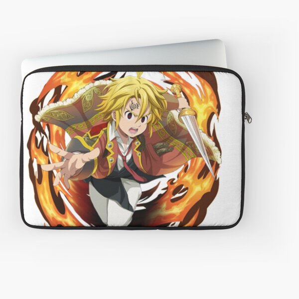 Sins Laptop Sleeves Redbubble - meliodas simbolo roblox