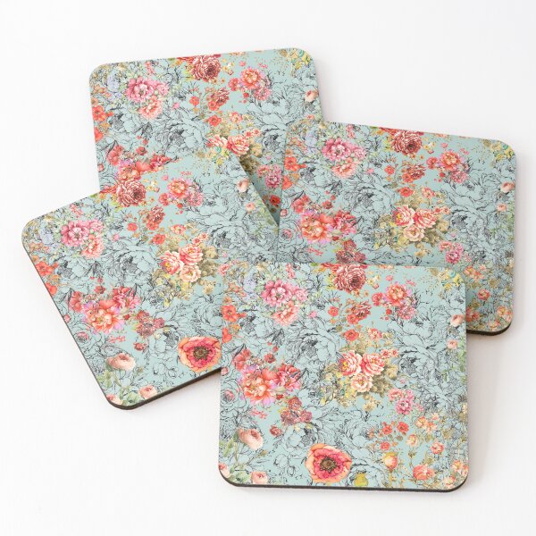 Item preview, floral design designed and sold by liveintheart.