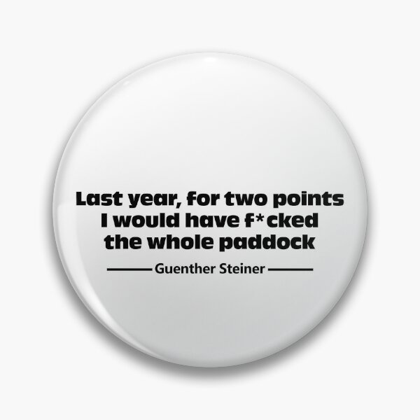 Item preview, Guenther Steiner Quote - F*cked the Whole Paddock designed and sold by Harley-Jay.
