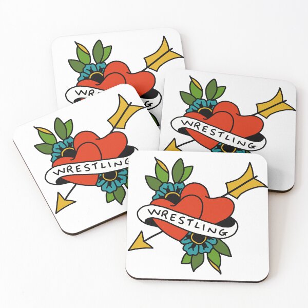 Item preview, Love Wrestling Tattoo designed and sold by sevenbells.