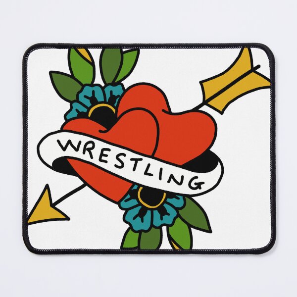 Item preview, Love Wrestling Tattoo designed and sold by sevenbells.
