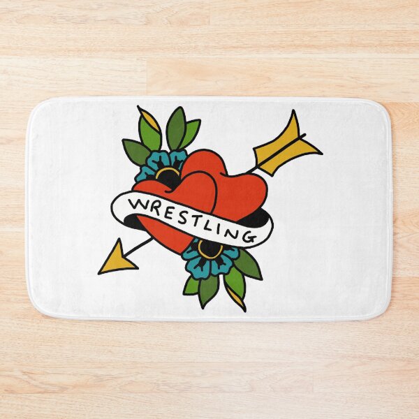 Item preview, Love Wrestling Tattoo designed and sold by sevenbells.