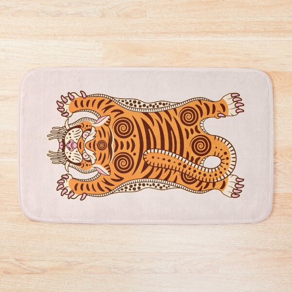 Item preview, King Of The Jungle 03: Peach Tiger Edition designed and sold by karanwashere.