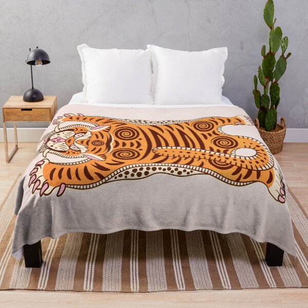 Item preview, King Of The Jungle 03: Peach Tiger Edition designed and sold by karanwashere.
