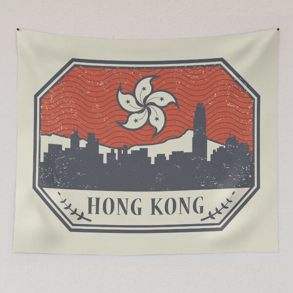 Aperçu de l'œuvre Hong Kong créée et vendue par studio838.