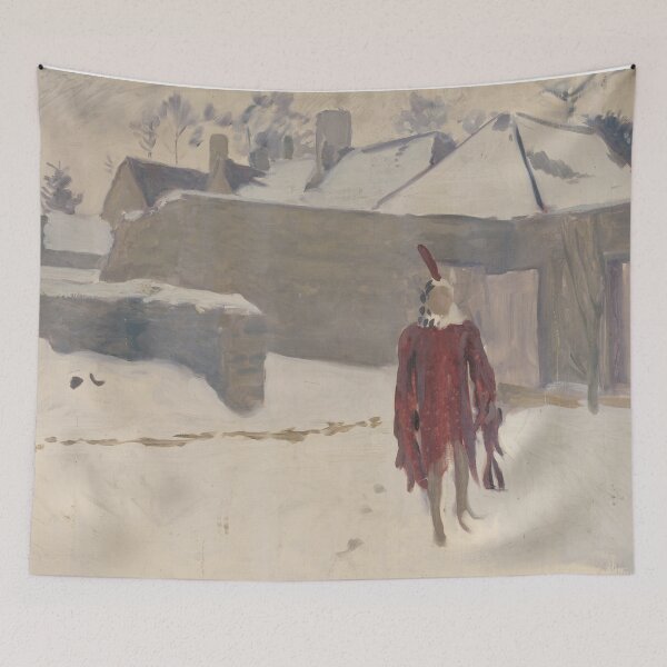 Item preview, John singer sargent Mannikin in the Snow designed and sold by TeeARTHY.
