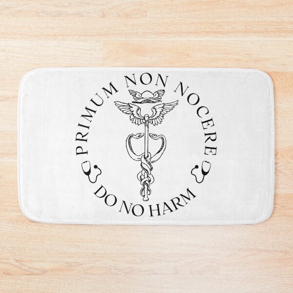 Item preview, Medical symbol for doctor do no harm primum non nocere designed and sold by Lady-Frost.