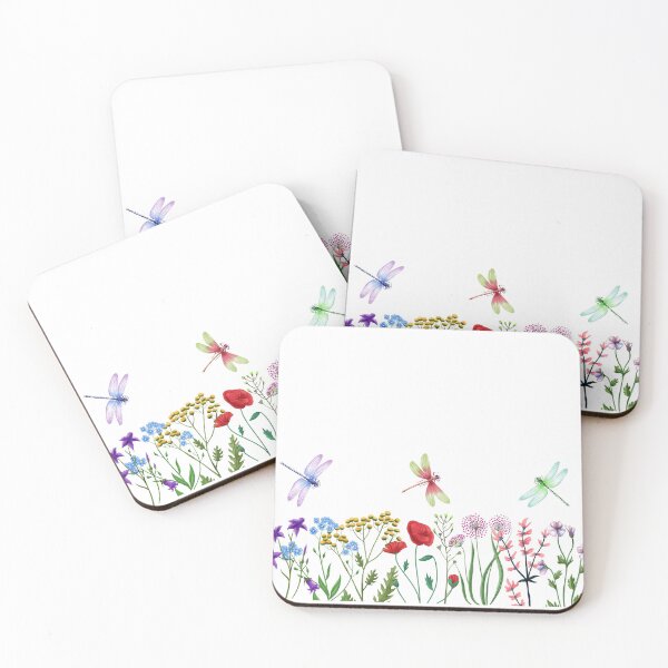 Item preview, Wildflowers and Dragonflies designed and sold by Kathleen Douglas.