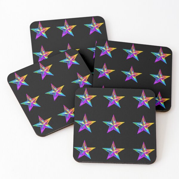 Item preview, Colored Neon Star Pack : Mini Star  designed and sold by Ameripensia.