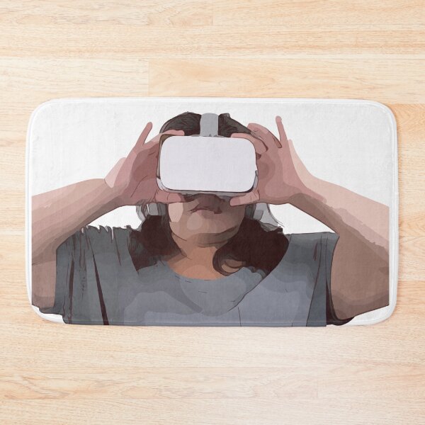 Item preview, Woman using VR box designed and sold by Jayjaynaenae.