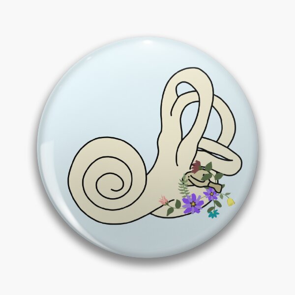 Item preview, Floral Cochlea designed and sold by AriaSaysHello.