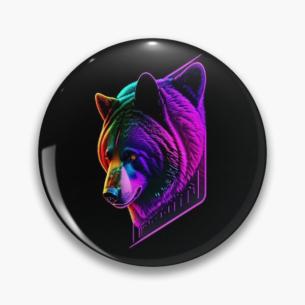 Item preview, neon bear designed and sold by Bertoni-Lee.