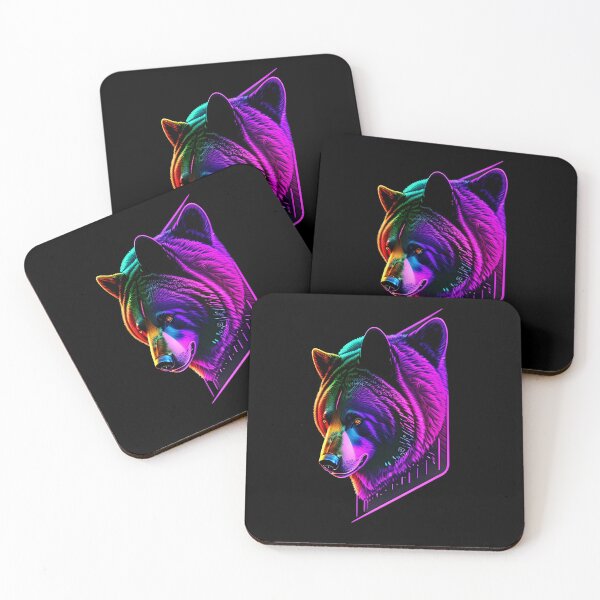 Item preview, neon bear designed and sold by Bertoni-Lee.