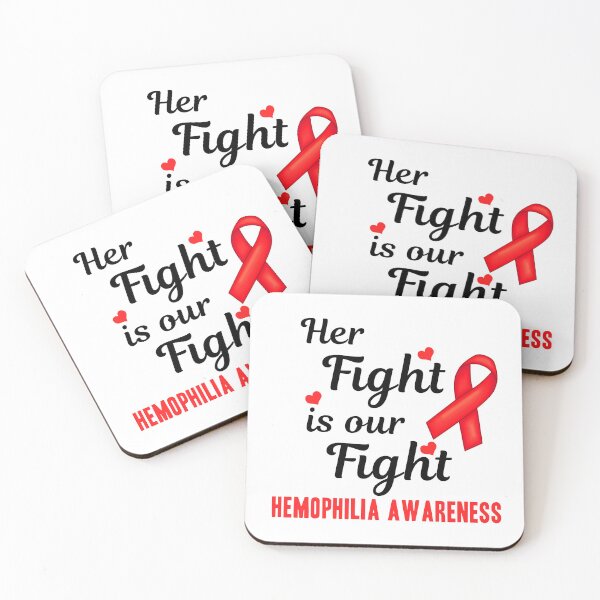 Item preview, Her Fight Is My Fight Hemophilia Awareness designed and sold by Color-Sparkle.