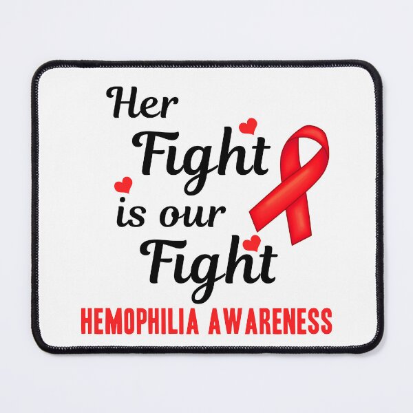 Item preview, Her Fight Is My Fight Hemophilia Awareness designed and sold by Color-Sparkle.