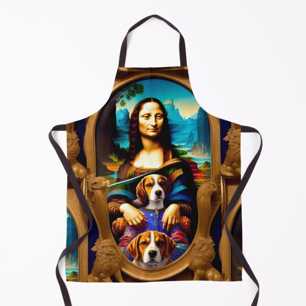 Item preview, Mona Lisa Hug Beagles designed and sold by HenryMaster.