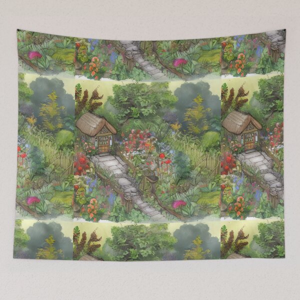 Item preview, Fairy tale Cottage designed and sold by pinkal.