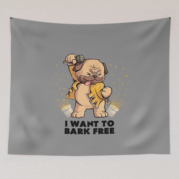 Item preview,  I Want to Bark Free - Cute Dog Music Gift designed and sold by EduEly.