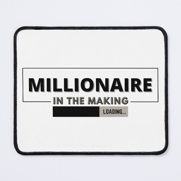 Item preview, Millionaire Loading white background designed and sold by KingsManKind.