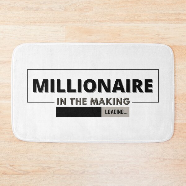 Item preview, Millionaire Loading white background  designed and sold by KingsManKind.
