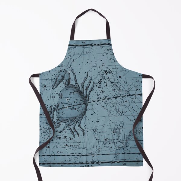 Item preview, Cancer Constellation Star Map, Blue designed and sold by notsweettea.