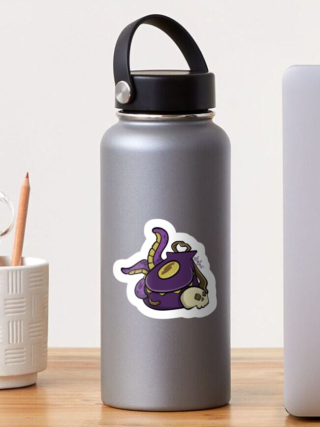 Thumbnail 1 of 3, Sticker, Adventure Pack - Warlock designed and sold by drawject.
