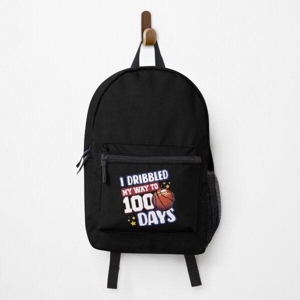 Item preview, I Dribbled My Way to 100 Days Basketball Student School designed and sold by Dressed For Duty.
