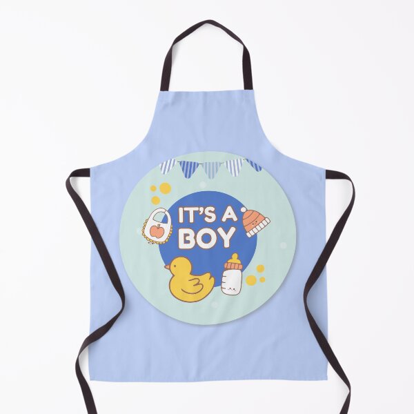 Item preview, it's a boy baby in blue cute toddler Gender reveal party T-Shirt designed and sold by namonstudio.