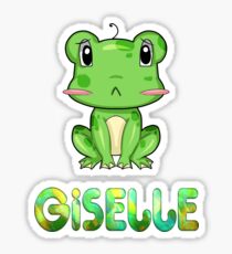 Frosch Giselle Sticker