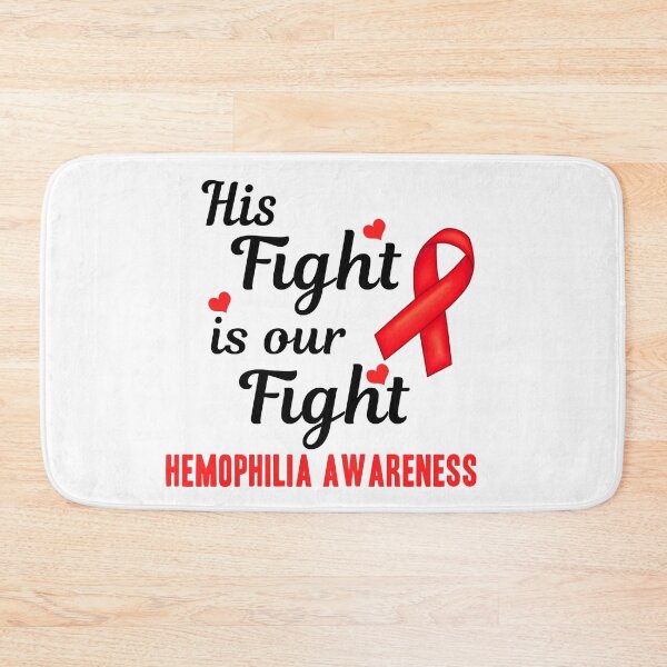 Item preview, His Fight Is My Fight Hemophilia Awareness designed and sold by Color-Sparkle.
