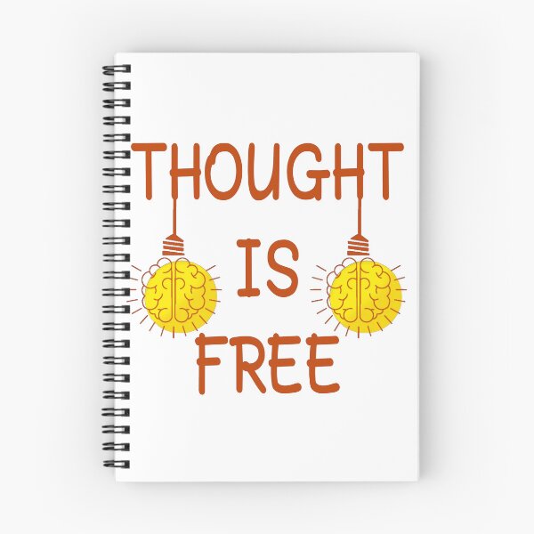 Item preview, Thought is free. designed and sold by adlkh.