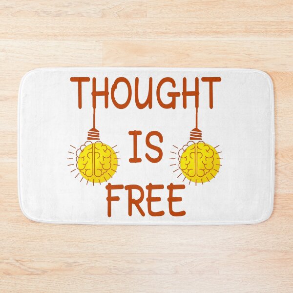 Item preview, Thought is free. designed and sold by adlkh.