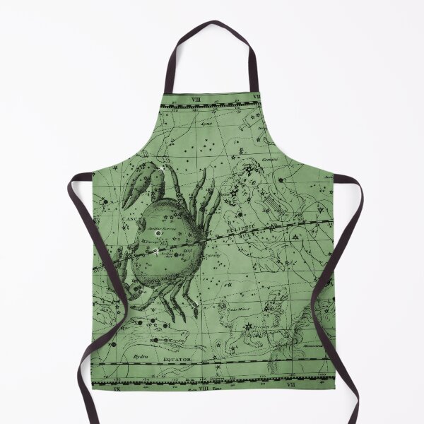 Item preview, Cancer Zodiac Sign Star Map, Green designed and sold by notsweettea.