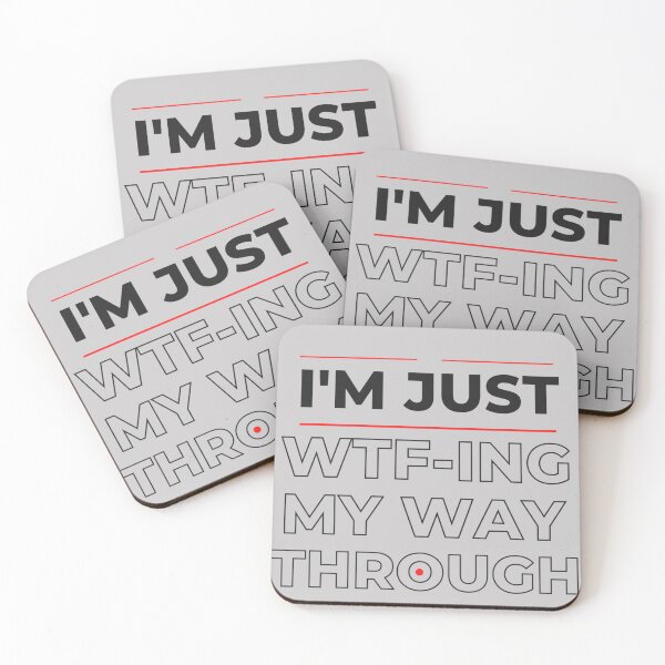 Item preview, i'm just wtf-ing my way through life  designed and sold by Zafer3.