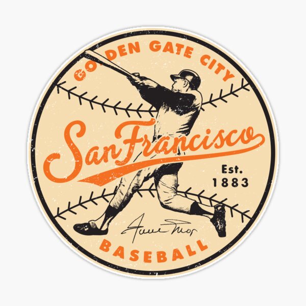 San Francisco Giants by © Purkins Originals Sticker for Sale by Purkins