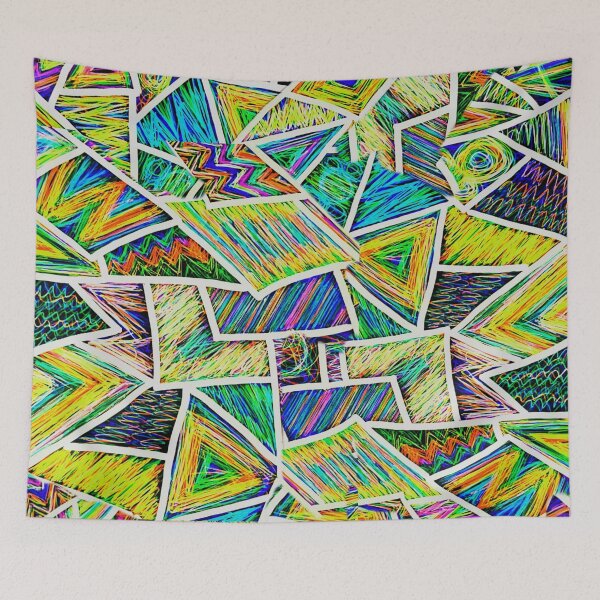 Item preview, Abstract Art Digital Drawing designed and sold by Anisa Nazz.