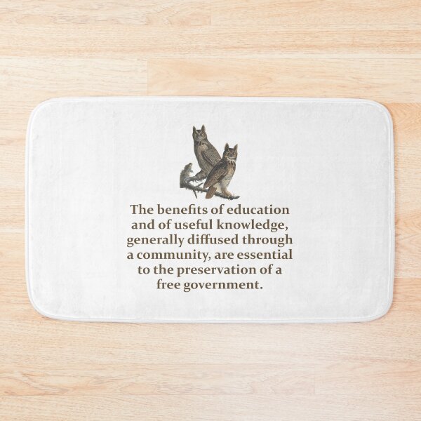 Artikelvorschau, The Benefits Of Education And Useful Knowledge - Education Quote   entworfen und verkauft von CrankyOldDude.