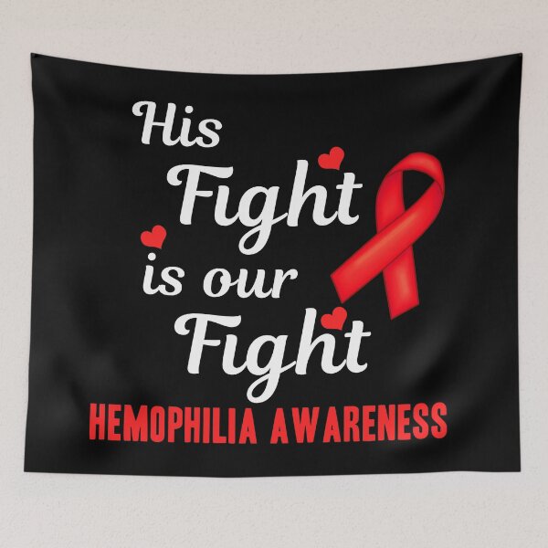 Item preview, His Fight Is My Fight Hemophilia Awareness designed and sold by Color-Sparkle.