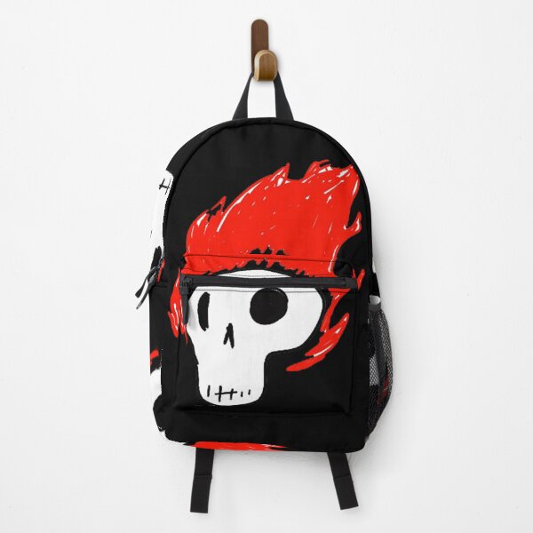 Item preview, flaming skull (penelope) designed and sold by RobotPizzaGuy.