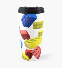 Falling Toy Bricks Travel Mug