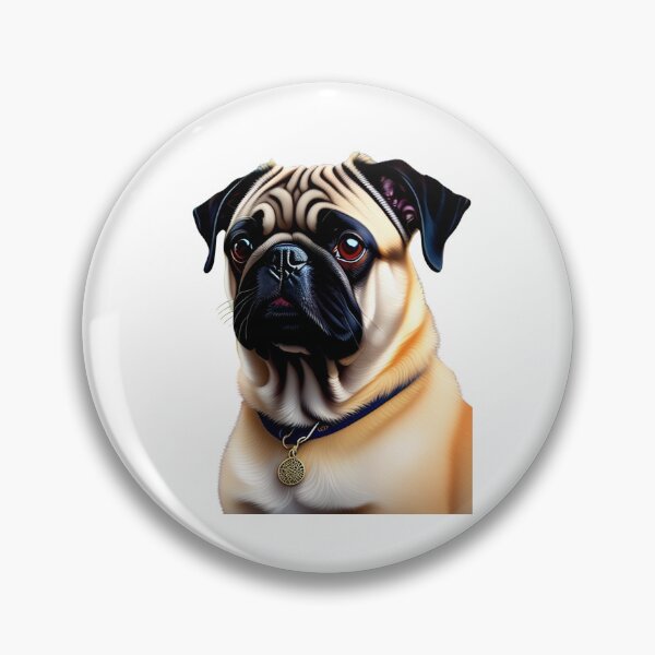 Item preview, ohhh a AI ART pug designed and sold by aipaint.