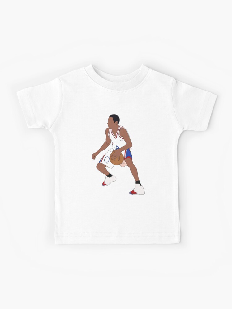Allen Iverson Back-To Kids T-Shirt for Sale by RatTrapTees