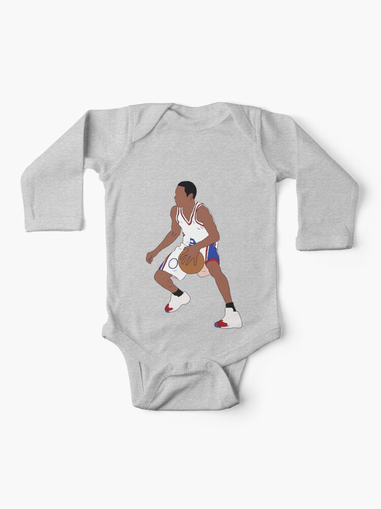 Allen Iverson Back-To Baby One-Piece for Sale by RatTrapTees