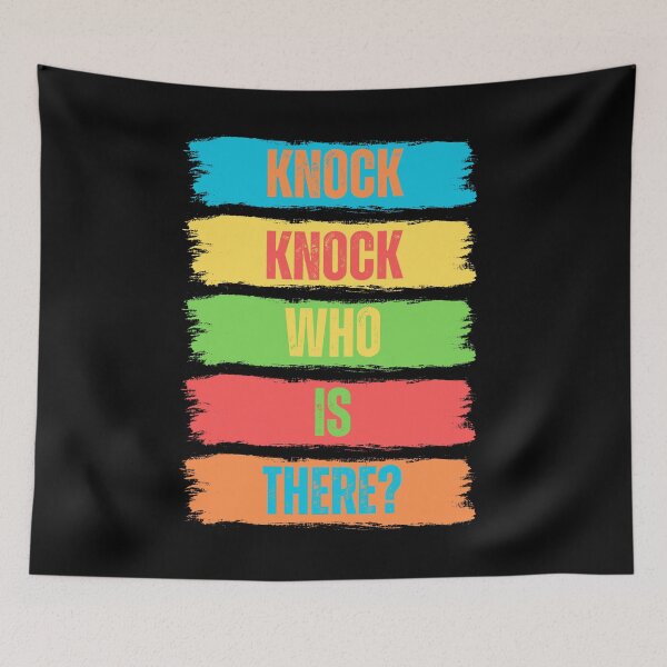 Item preview, Knock Knock Design: Who's There? designed and sold by SimpliText.
