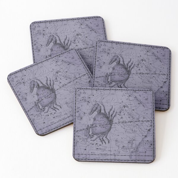Item preview, Constellation Cancer Zodiac Star Map, Pruple designed and sold by notsweettea.