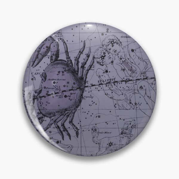 Item preview, Constellation Cancer Zodiac Star Map, Pruple designed and sold by notsweettea.