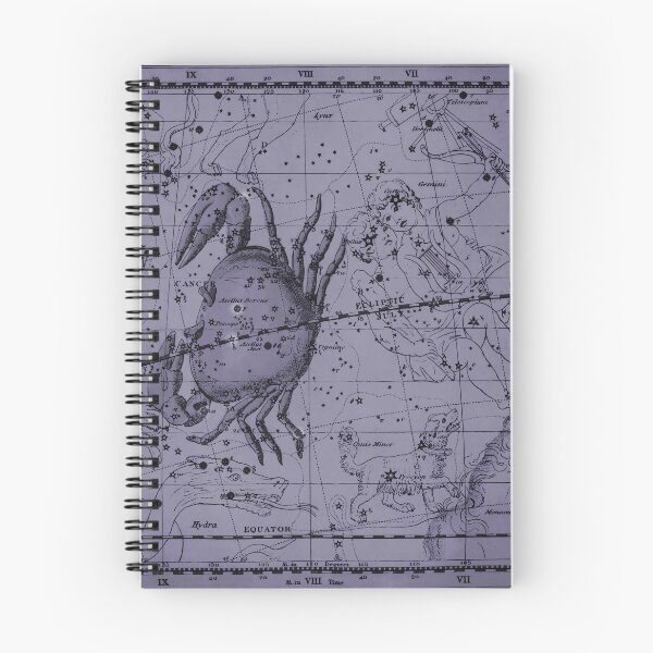 Item preview, Constellation Cancer Zodiac Star Map, Pruple designed and sold by notsweettea.